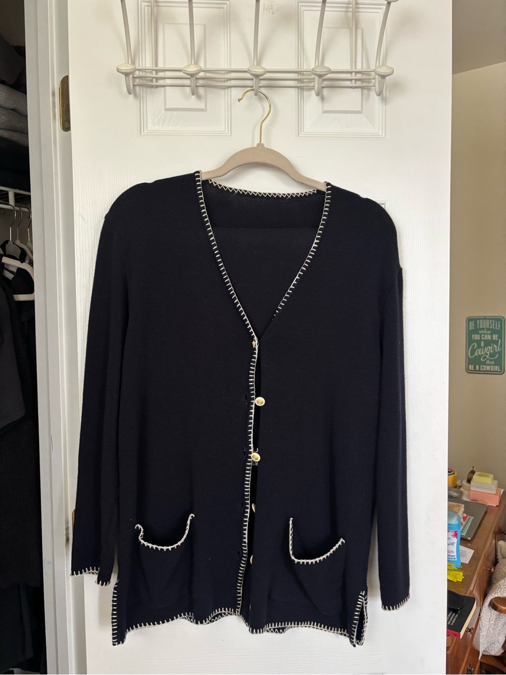 Vintage Cardigan & Tee set